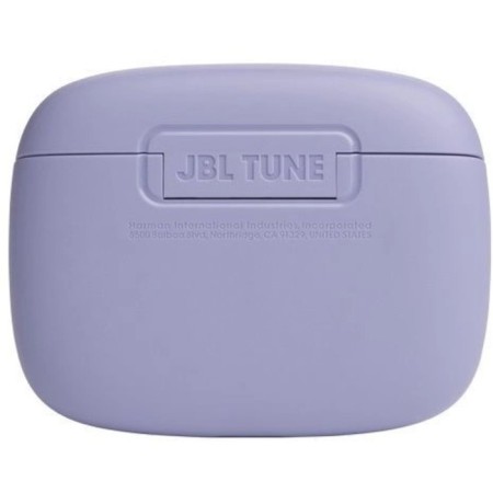 Enterrained JBL Tune Buds headset Purple Bluetooth wireless in the auricle-2