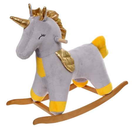 Rocking "Sleeping Unicorn", color mix-4