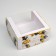 Cake for a cake with a window, confectionery packaging Happy Birthday 23 x 23 x 11 cm