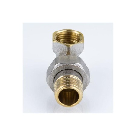 Aquasfera connector 9015-04, American, corner, 1 1/4 ", internal thread, nickel. Brass-4