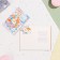 Postcard "Happy Anniversary! 70" Glitter, Congrev, Orange and Lilac flowers, 12.5 x 19.4 cm