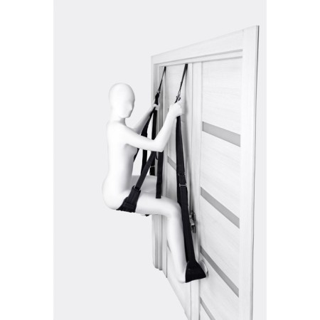 Sex cache at the door Anonymo, nylon, black-1