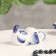 Souvenir "Puppy with a ball", 11 x 5 x 5 cm, gzhel, cobalt