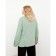 Women's shirt MIST PLUS-SIZE, r.60, green