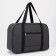 Road bag with lightning, external pocket, suitcase holder, black/gray color