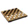 Board game 2 in 1 "Family": chess, checkers, plastic board 30 x 30 cm