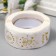 Stick Paper "Rose" gold d = 2.5 cm 500 pcs in a roll 3x6.5x6.5 cm