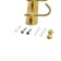 Cappio CVP004 hanger, metal, five -rose, gold color