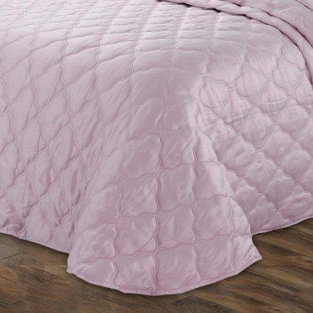 A set with a bedspread "Audrey", size 240x260 cm, 50x70 cm - 2 pcs, color ash rose-1