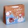 Craft horizontal package “White bears”, Ml 27 x 23 x 11.5 cm, New Year