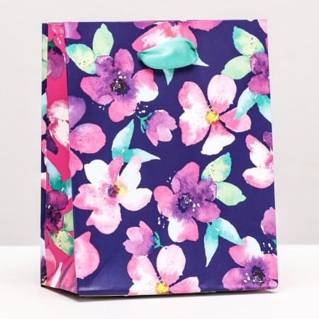 Gift package "Fasting flowers", 11.5 x 14.5 x 6.5 cm