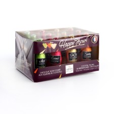 Новый год. Шоколад фигурный HAPPY HOUR, с алкогольной начинкой, ассорти, 13 ± 1 г