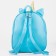 Baby backpack for a girl with sequins "Unicorn", a lightning department, blue color