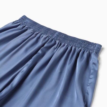 Female pajamas (shirt and shorts) KAFTAN "strip" size 40-42, blue-9
