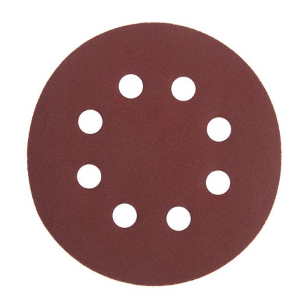 Circle of abrasive grinding under the "Velcro" tundra, perforated, 125 mm, p180, 10 pcs.-5