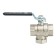 Ball barbar stout SVF 0001 000020, 3/4 ", with a filter