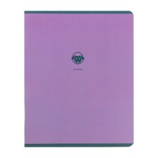 Subject notebook monocolor.element, 48 sheets in the algebra cage, covered cardboard, lamination of software touch, selective varnish, offset block 70 g/m2