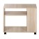 Bruno coffee table on wheels, 700x350x600, sonoma oak