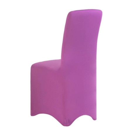Wedding cover for chair, purple, size 100x40cm-1