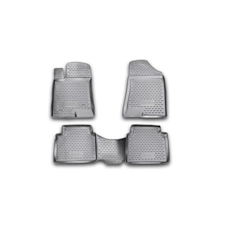 Rugs in the salon Hyundai Grandeur 05/2005-2016, 4 pcs. (polyurethane)