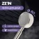 Shower watering can Zein Z059, 1 mode, d = 80 mm, microdulature, stainless steel, satin