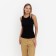 T -shirt female, black color, size l (46)