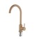 Kitchen mixer "RMS" SUS124BGK-017F, 35 mm cartridge, stainless steel, beige