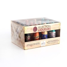 Новый год. Шоколад фигурный SELECTION LIQUEURS, с алкогольной начинкой, ассорти, 13 ± 1 г