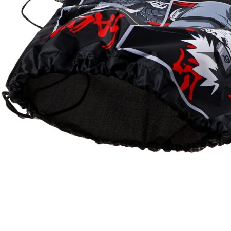 Shoe bag 480 x 380 mm, naruto, black NTKB-UT2-883W-3