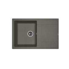 Мойка кухонная из камня Florentina «Липси-780», 780х510 мм, цвет чёрный