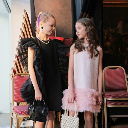 Платье для девочки MINAKU: PartyDress цвет чёрный, рост 104-14