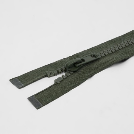 Lightning "Tractor", No. 8, connective, castle machine, 70 cm, khaki color-1