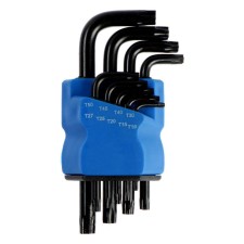 Set of keys of the tundra Black, Torx Tamper, CRV, TT10 - TT50, 9 pcs.