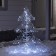 LED figure "Christmas tree" 65 × 90 × 35 cm, metal, 31 V, glow of white