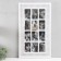 Photo frame plastic in 12 photos 9x13 cm "Wholewood" white 43x73.5 cm