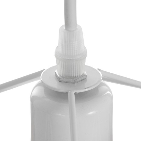 Lamp Bayerlux "rectangle" 1x40W E27 white 16x16x100 cm.-6