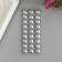 Decorative stickers "Pearls" 1 cm, 27 pcs, silver