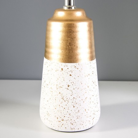 Virsavia table lamp E14 40W white-gold 22x22x39 cm Risalux-3