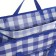Lightning bag, blue/white color