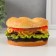 Piggy bank "Hamberger" height 7.5 cm, D-13 cm