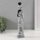 Souvenir Polystone "African in a white with a golden tray" 5x8x31 cm