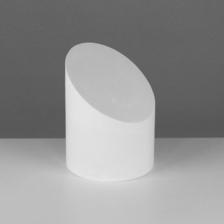 Geometric figure truncated cylinder "Workshop of Ekorshe", 20 cm (gypsum)