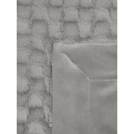 Buenas noches blanket, size 220x240 cm, gray color-6