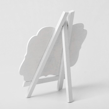Cretaceous price tag "On the easel" 11 × 9, (packing 10 pcs.), Black and white color-1