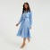 Women's dress Minaku: Casual Collection, Blue Color, Size 46