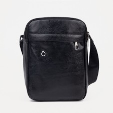 Male bag, black color
