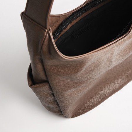 Female bag Textura, bag, large size, brown color-5