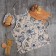 Apron "Dolyana" Blooming Garden 60x70 cm, 100% cotton, 164 g/m2
