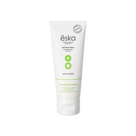 ESKA gel “Summer Night”, for intimate skin care, water -based, 75 ml