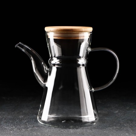 Glass teapot "Eco. East ", 800 ml, 18 × 11.5 × 17 cm